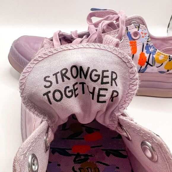 CONVERSE Chuck 70 Ox Women’s History Month Canvas Tearaway Sneakers Plum Size 8 - Picture 6 of 6